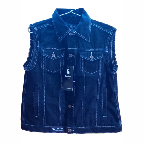 Men's Denim sleeveless Jacket