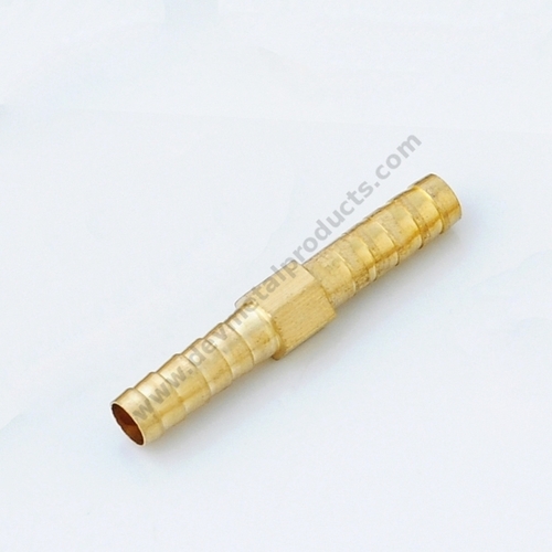Brass Gas Hose Nipple Connector