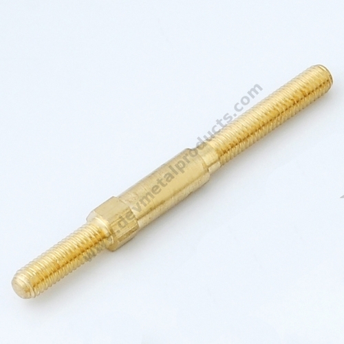 Brass Moulding Double Threaded Stud