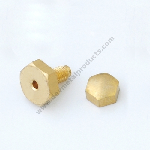 Brass Precision Screws and Nut