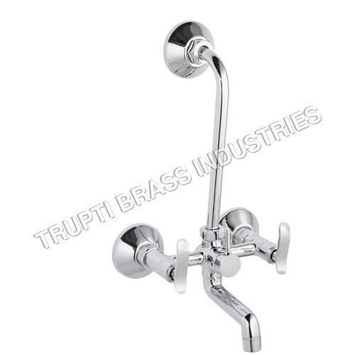 Chrome Plated 2 in 1 Wall Mixer