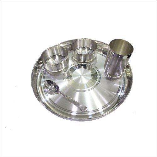 Silver Thali Set