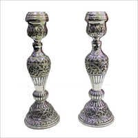 Silver Candle Stand