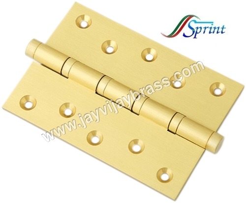 Brass Bearing Hinges 4mm Thick