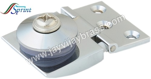 Brass Hole Glass Hinges