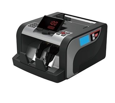 Black And Silver Currency Counting Machine