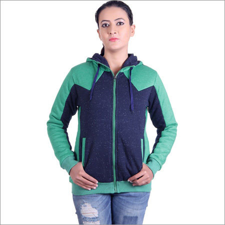 Green Ladies Sweat Shirt