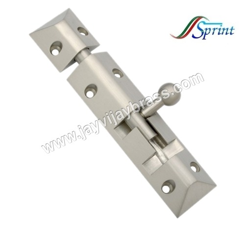 Brass Triangle Tower Bolt Medium