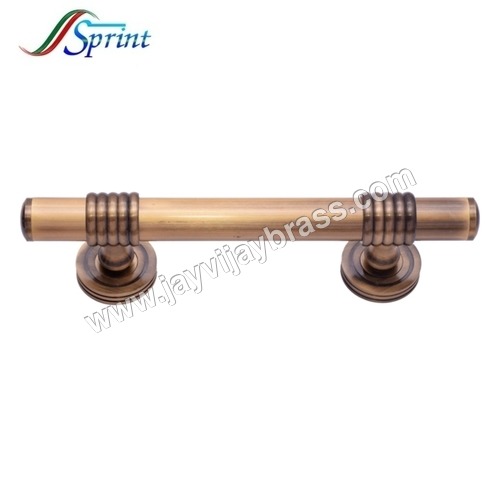 Brass Fancy Door Handle (Bullet)