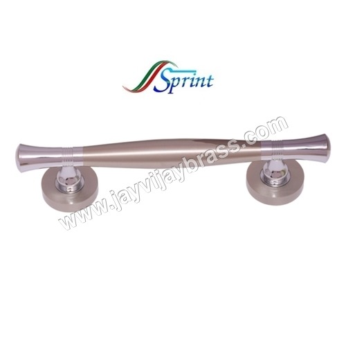 Brass Vellan Type Door Handle - Brass, 150-250mm, Nickel Finish | Elegant Design, Easy Installation, Smooth Operation