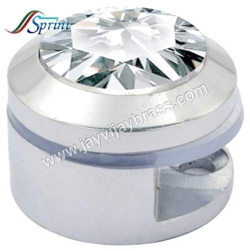 Brass Crystal Mirror Bracket