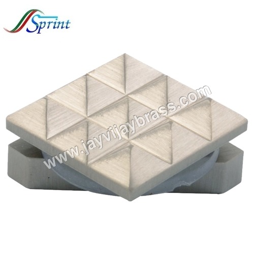 Brass Half Pyramid Fancy Mirror Cap