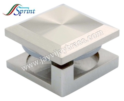 Brass 2 in 1 Square Cut Mirror Cap