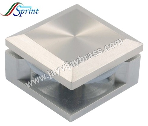 Brass Fancy Square Mirror Cap