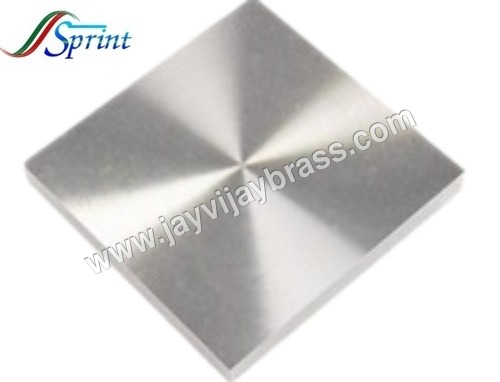Brass Square Mirror Cap (S.S.Finish )