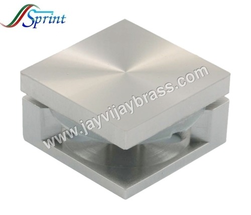 Brass Square Plain Fancy Mirror Cap