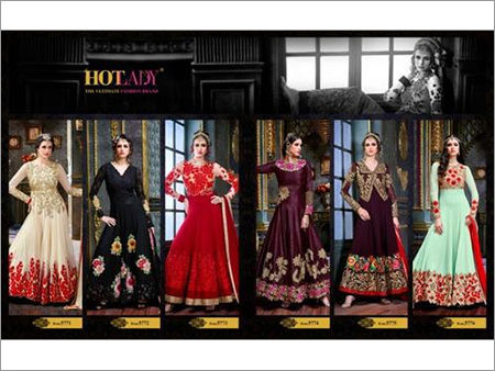 Hotlady (SHAHEENA) Anarkali Salwar suit