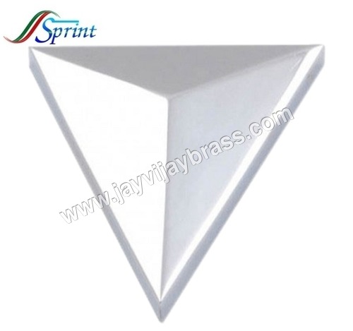 Brass Triangle Pyramid Mirror cap