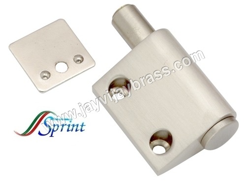 SS Finish Brass Push Magnet Catch