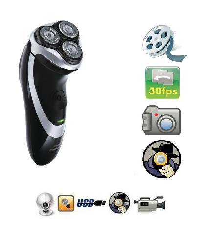 Spy Hidden Camera In Shaver/Razor Camera Pixels: 5 Megapixel (Mp )