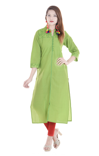 Summer Cotton Plain Kurti