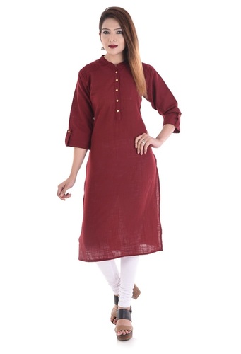 Summer Causal Cotton Slub Kurti