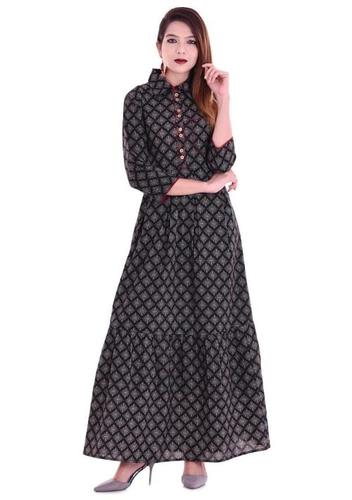 Printed Cotton Kurti Size: Customized