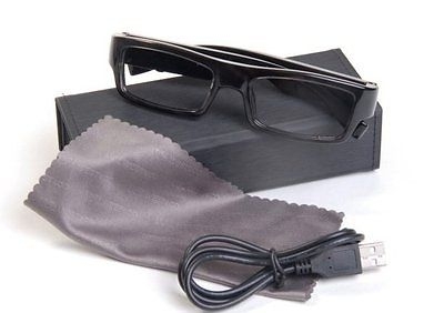Invisible Spy Glasses Camera - 720p HD, 8GB Flash Memory, Lightweight Design | Dual Recording Modes, Water Resistant, Ideal for Covert Surveillance