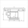 65b Outward Opening Door Sash