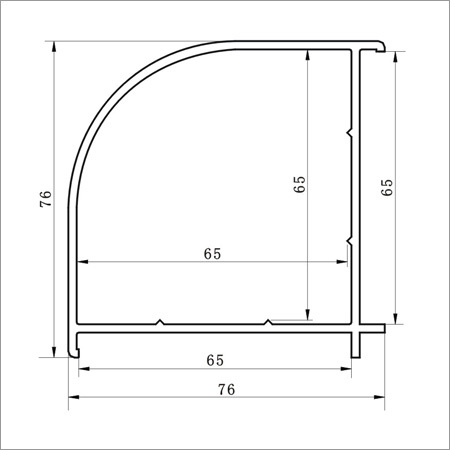 65B Casement Round Corner