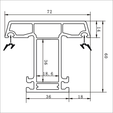 60B Casement Mullion