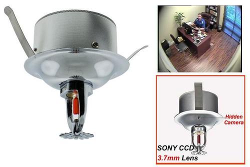 Spy Camera In Fire Sprinkler 700Tvl Color Camera Camera Pixels: 5 Megapixel (Mp )