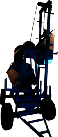 Concrete Mixer Cum Hoist