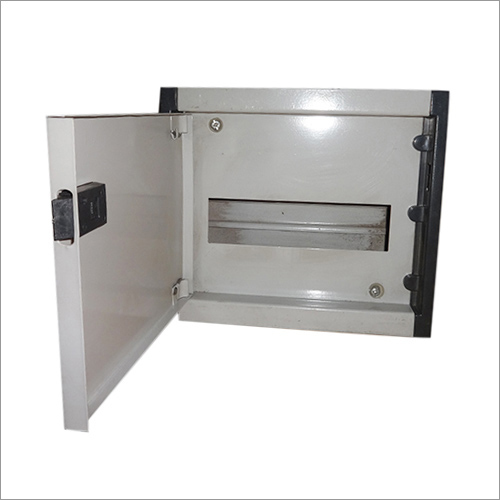 Double Door Distribution Box - White Finish | Designed for Electricity Use, Operating at 650 MHz for Reliable Power Distribution