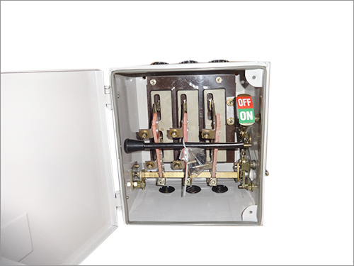 H.R.C Type Main Switch - Rated Voltage 220 - 240 Volt, White Color for Connection Use | Industrial Application Ready