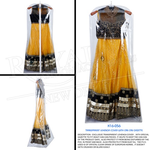 Lehenga Cover With Side Can Can Provision