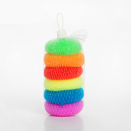 Plastic Knitting Mesh Scourers