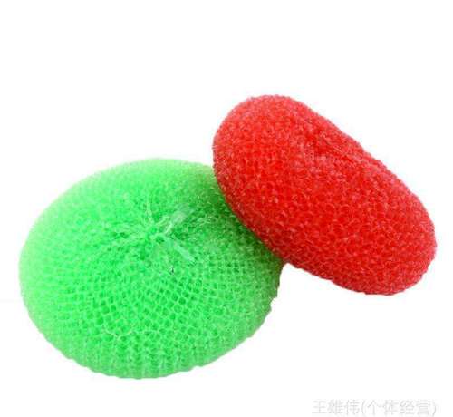 Plastic Mesh Scrubbers