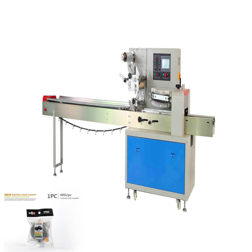 Steel Scourer Packaging Machine - Low Carbon Steel, 5x1x1 Meter , High Automation with 20-Year Warranty, Reliable and Durable