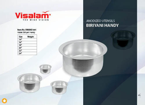 ANODIZED BRIYANI HANDY