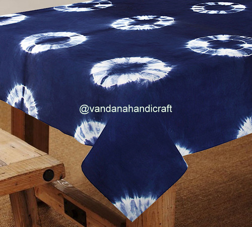 Hand Block Table Cover By VANDANA HANDICRAFT