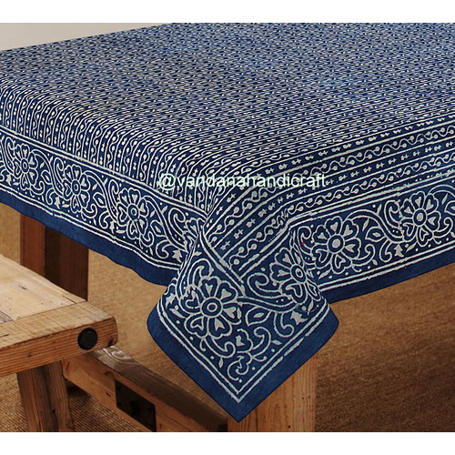 Indian Block Printed Table Cover