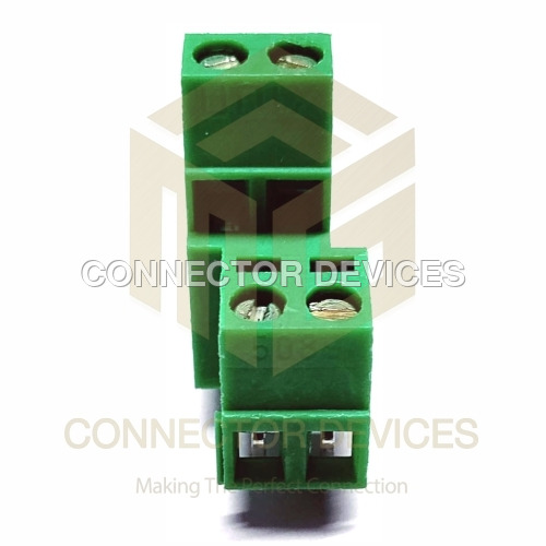 Terminal Block Green Double Decker