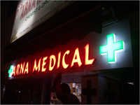 Acrylic Plastic Letters Application: Outdoor