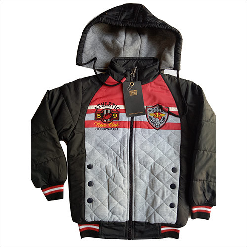 Men's Hooded Jacket - Customized Size, All Chest and Waist Sizes | Breathable, Quick Dry, Double Pockets, Embroidered Design for Winter