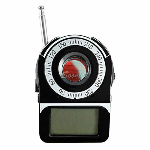 Laser Camera Detector Finder - 93x48x17mm, IR Filtered Lens | Auto-Detection, Vibration Alert, Wireless Sweep 1MHz-6.5GHz, 5MP Video Quality