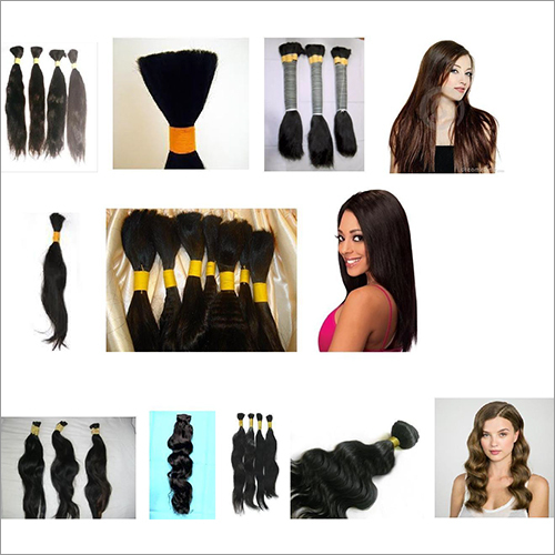 Loose Bulk Hair ( Straight) Remy Virgin Single Drawn Hair