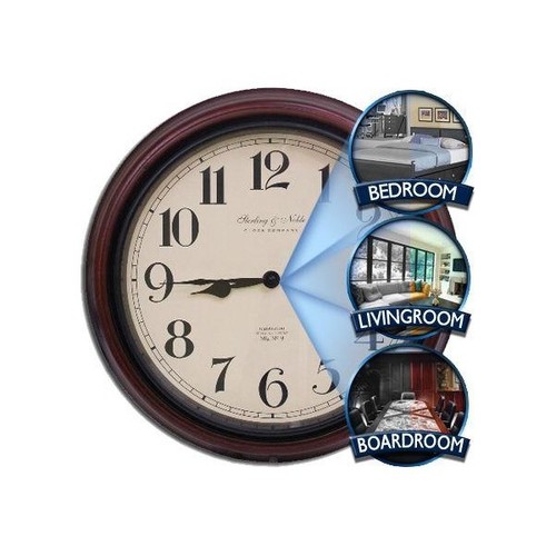 SPY WALL CLOCK CAMERA FOR ONE MONTH RECORDING