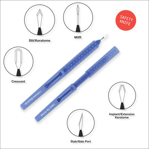 safety ophthalmic knife