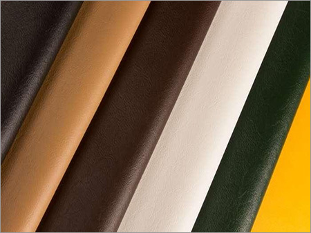 Plain Artificial Leather Fabric